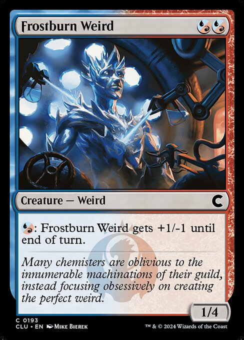 Frostburn Weird - Ravnica: Clue Edition Magic card