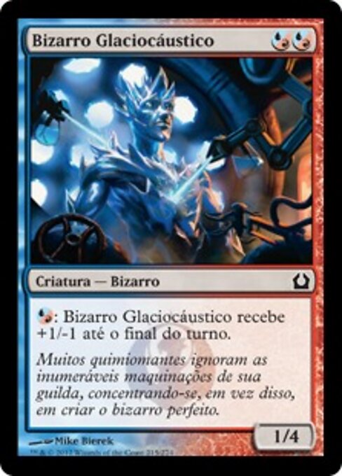 Extraño fuegohelado (Frostburn Weird) - Return to Ravnica (#215) - Illustrated by Mike Bierek - Magic: The Gathering Card