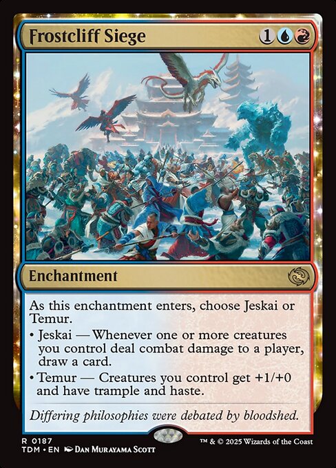 Frostcliff Siege - Tarkir: Dragonstorm Magic card