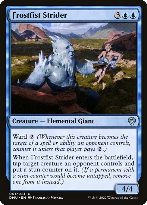 Frostfist Strider - Dominaria United Magic card