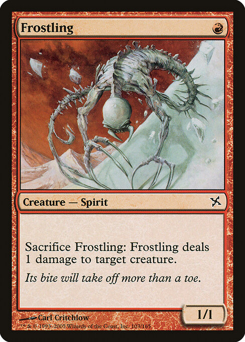 Frostling - Betrayers of Kamigawa Magic card
