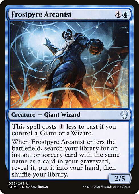 Frostpyre Arcanist - Kaldheim Magic card