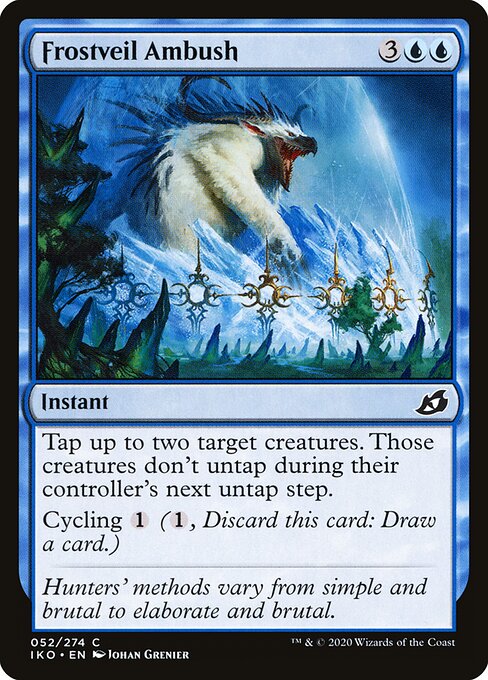 Frostveil Ambush - Ikoria: Lair of Behemoths Magic card