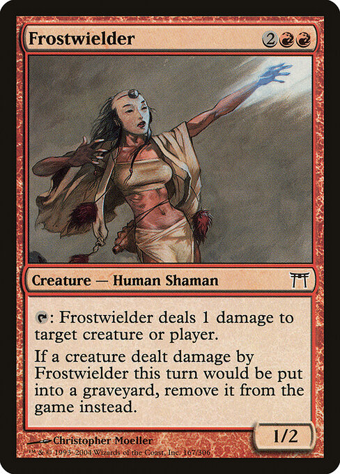 Frostwielder - Champions of Kamigawa Magic card