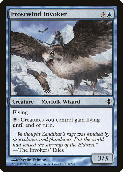 Frostwind Invoker - Rise of the Eldrazi Magic card