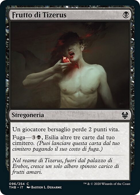 Frucht aus Tizerus (Fruit of Tizerus) - Theros Beyond Death (#96) - Illustrated by Bastien L. Deharme - Magic: The Gathering Card