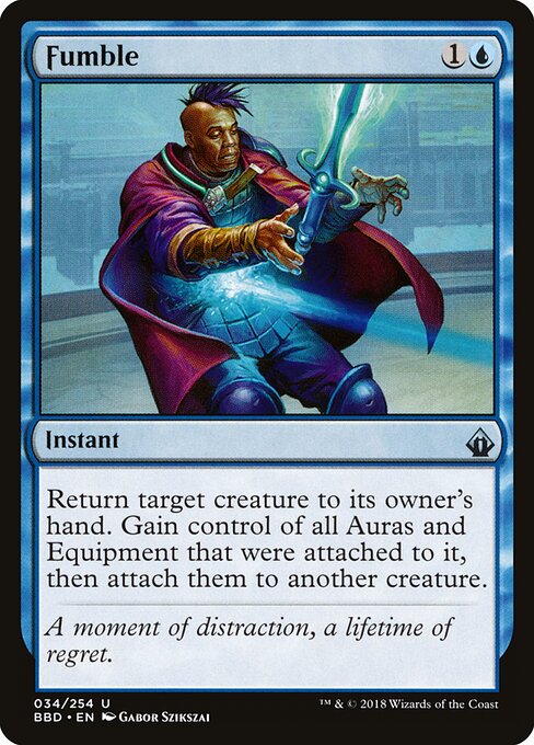 Fumble - Battlebond Magic card