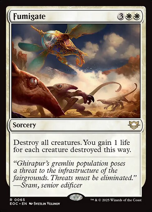 Fumigate - Edge of Eternities Commander Magic card