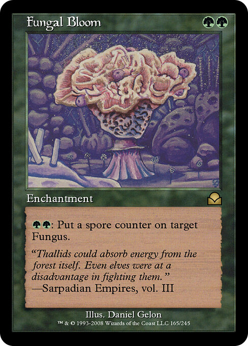 Fungal Bloom - Masters Edition II (#165) - Illustrated by Daniel Gelon - Magic: The Gathering Card