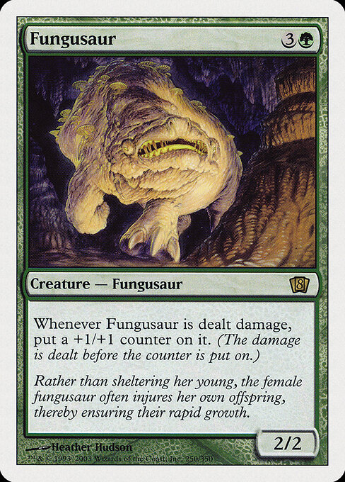 Fungusaur - Eighth Edition (#250) - Illustrated by Heather Hudson - Magic: The Gathering Card