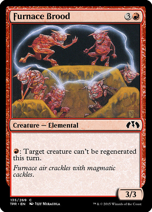 Furnace Brood - Tempest Remastered Magic card