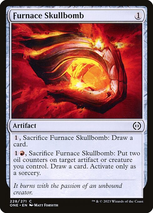 Furnace Skullbomb - Phyrexia: All Will Be One Magic card