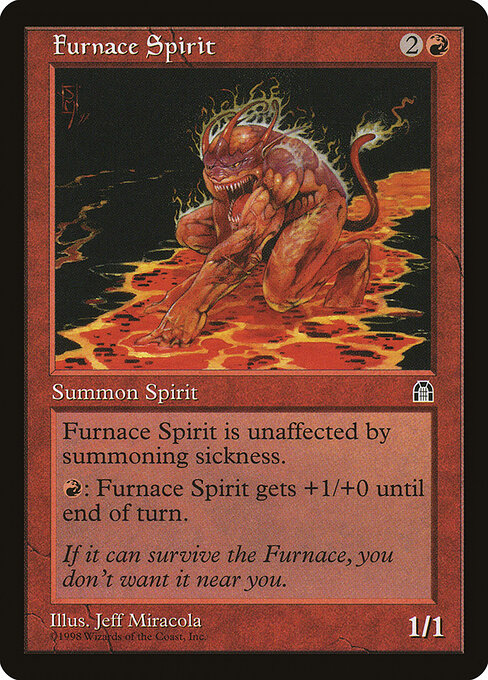 Furnace Spirit - Stronghold Magic card