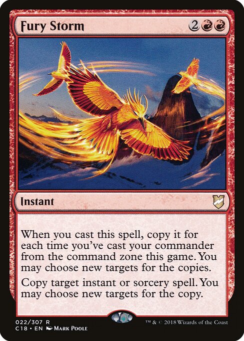 Fury Storm - Commander 2018 Magic card