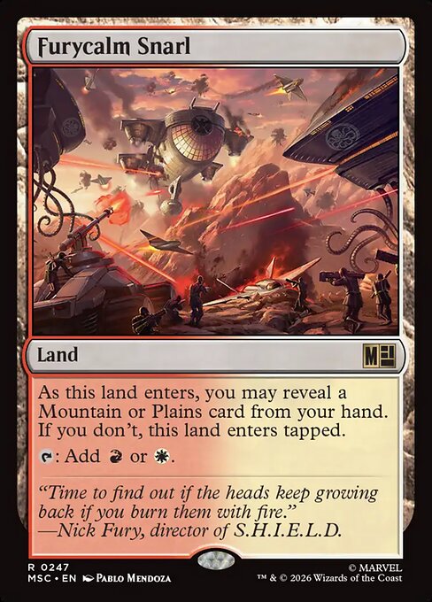 Furycalm Snarl - Marvel Super Heroes Commander Magic card