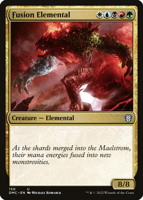 Fusion Elemental - Dominaria United Commander Magic card