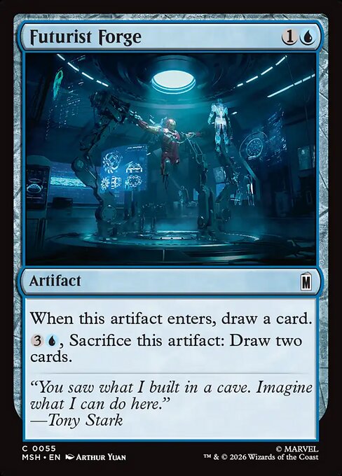 Futurist Forge - Marvel Super Heroes Magic card