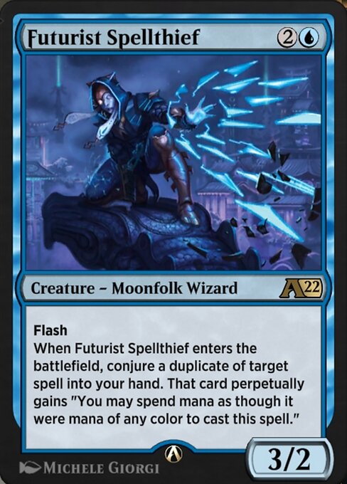Futurist Spellthief - Alchemy: Kamigawa Magic card