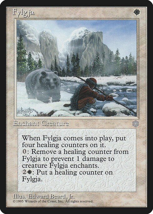 Fylgja - Ice Age Magic card