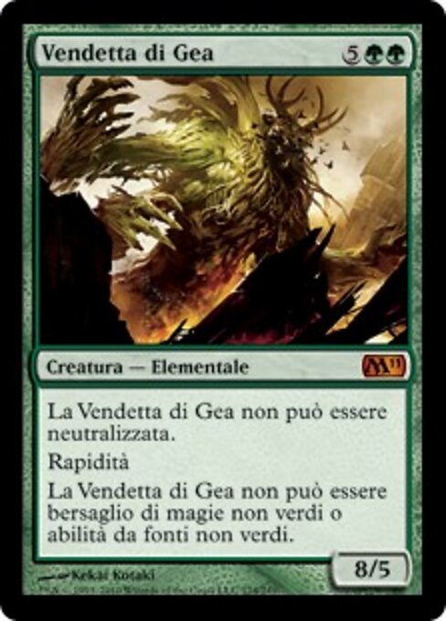 Venganza de Gaia (Gaea's Revenge) - Magic Origins (#177) - Illustrated by Kekai Kotaki - Magic: The Gathering Card