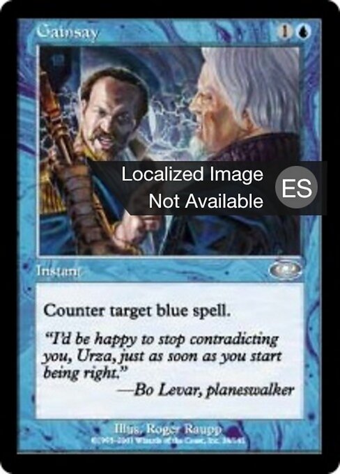 Abstreiten (Gainsay) - Theros (#49) - Illustrated by Clint Cearley - Magic: The Gathering Card