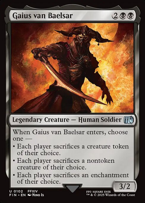 Gaius van Baelsar - Final Fantasy Magic card