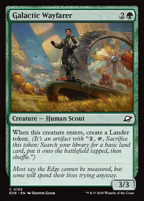 Galactic Wayfarer - Edge of Eternities Magic card