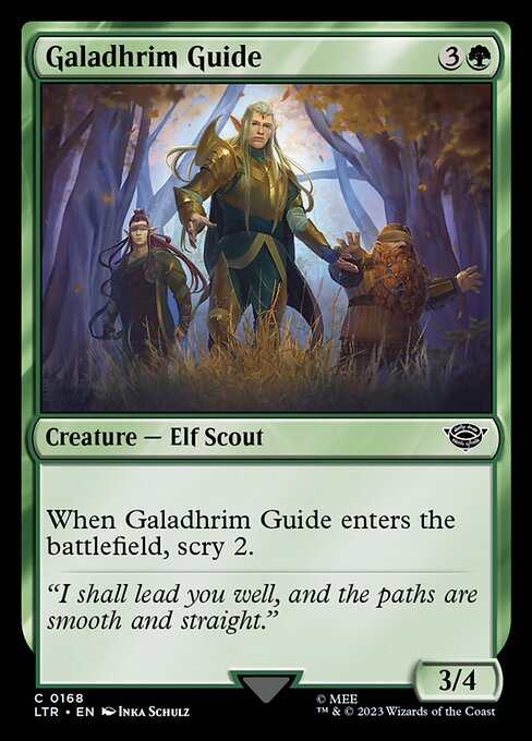 Galadhrim Guide - The Lord of the Rings: Tales of Middle-earth Magic card