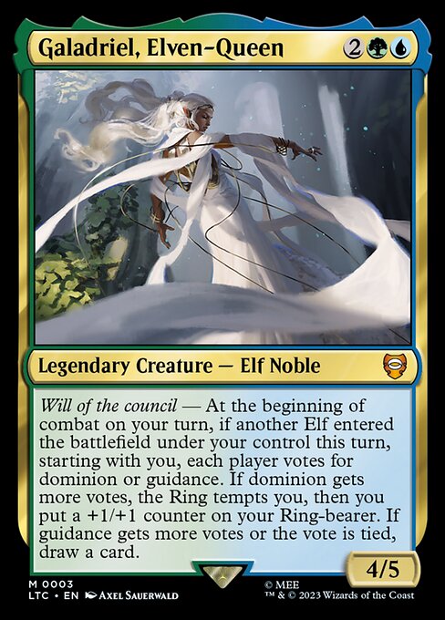 Galadriel, Elven-Queen - Tales of Middle-earth Commander Magic card