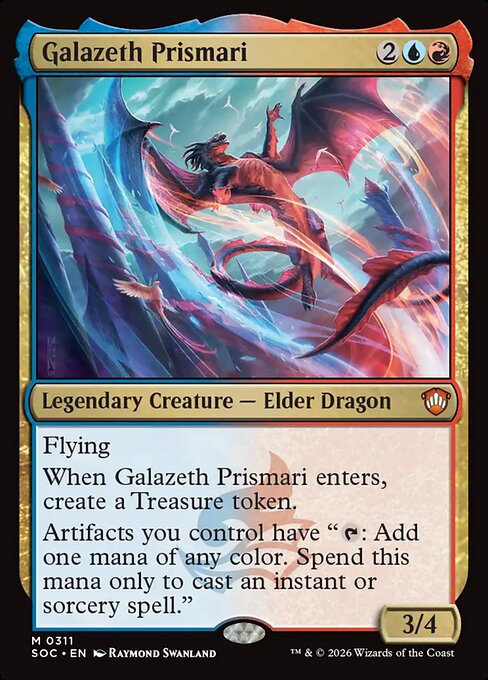 Galazeth Prismari - Secrets of Strixhaven Commander Magic card