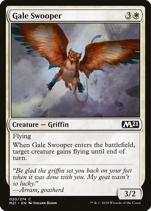 Gale Swooper - Core Set 2021 Magic card