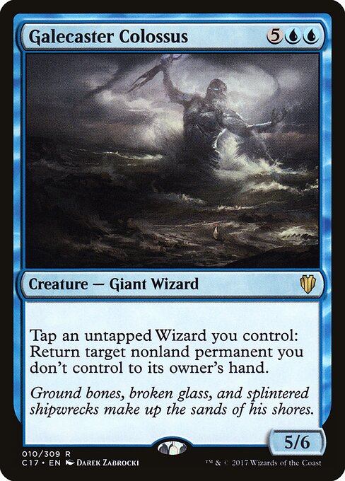 Galecaster Colossus - Commander 2017 Magic card