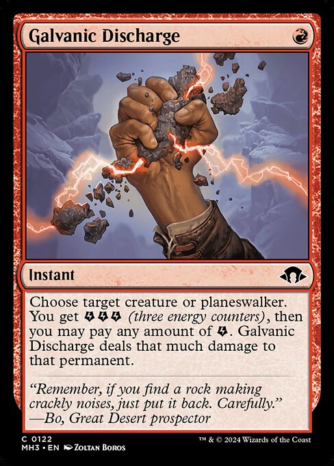 Galvanic Discharge - Modern Horizons 3 Magic card