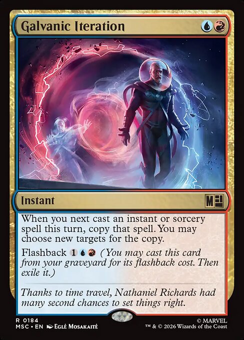Galvanic Iteration - Marvel Super Heroes Commander Magic card