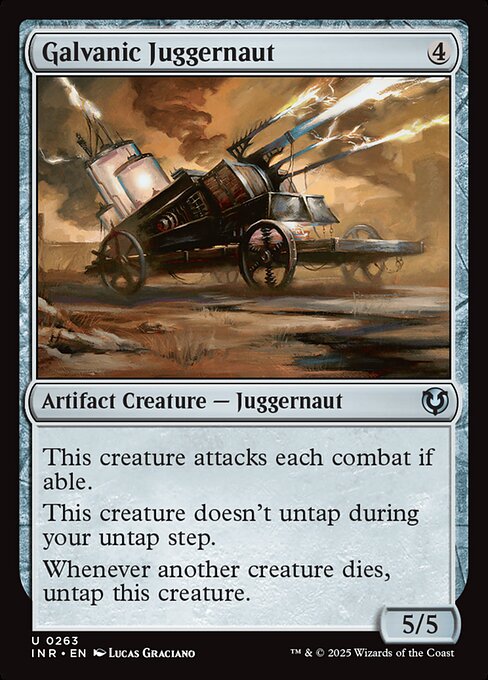 Galvanic Juggernaut - Innistrad Remastered Magic card