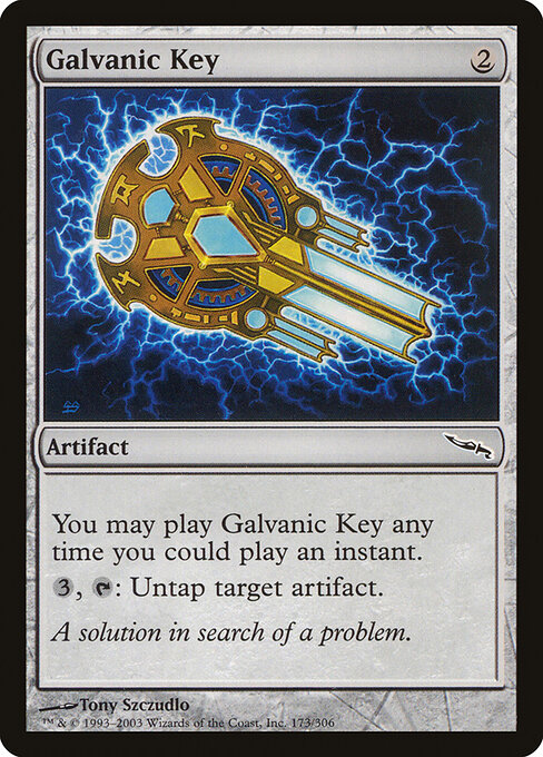 Galvanic Key - Mirrodin Magic card