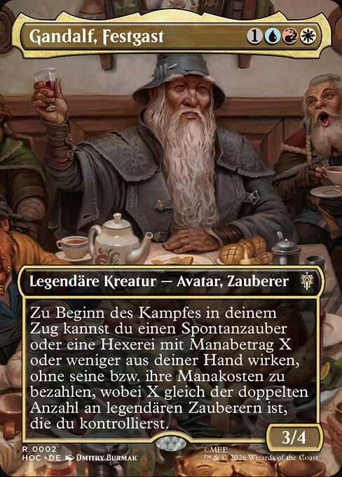 Gandalf, Party Guest