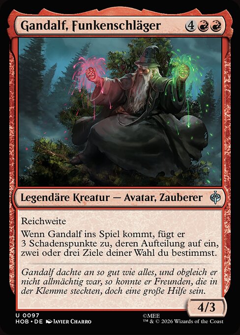 Gandalf, Spark Starter