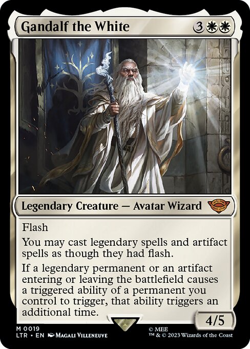 Gandalf the White - The Lord of the Rings: Tales of Middle-earth Magic card