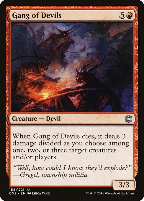 Gang of Devils - Conspiracy: Take the Crown Magic card