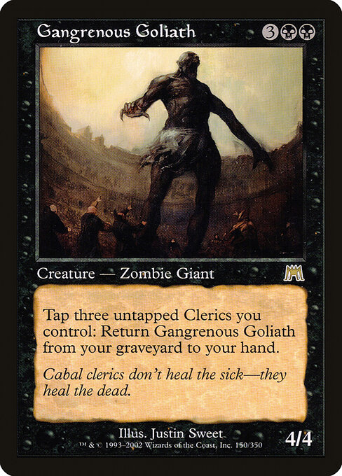 Gangrenous Goliath - Onslaught Magic card