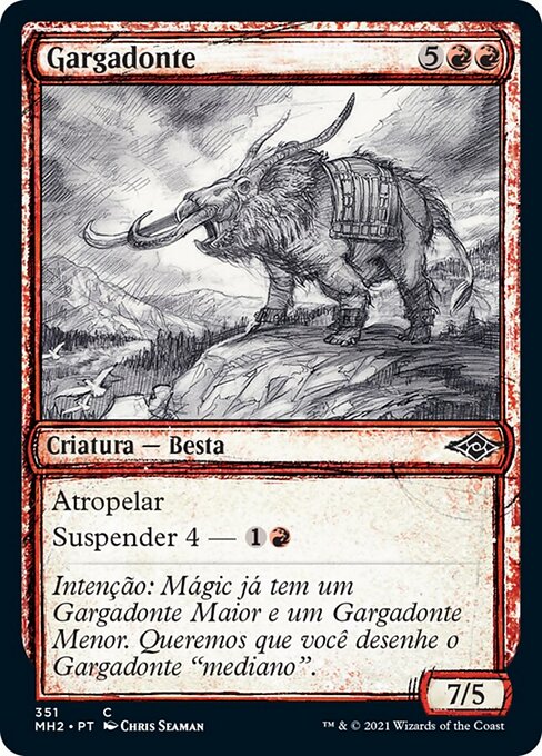 ガルガドン (Gargadon) - Commander Masters (#226) - Illustrated by Chris Seaman - Magic: The Gathering Card