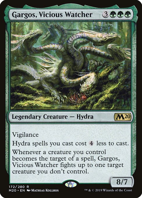 Gargos, Vicious Watcher - Core Set 2020 Magic card