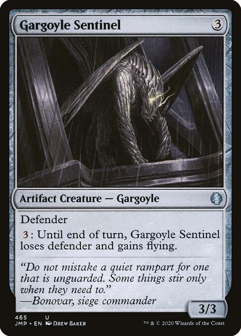 Gargoyle Sentinel - Jumpstart Magic card