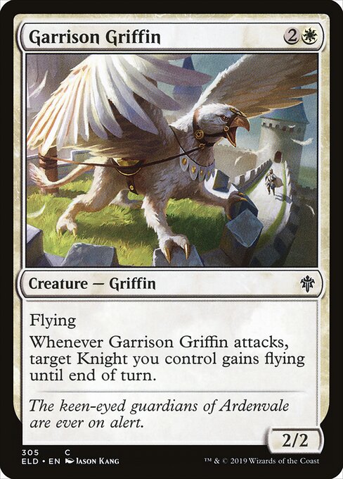 Garrison Griffin - Throne of Eldraine Magic card