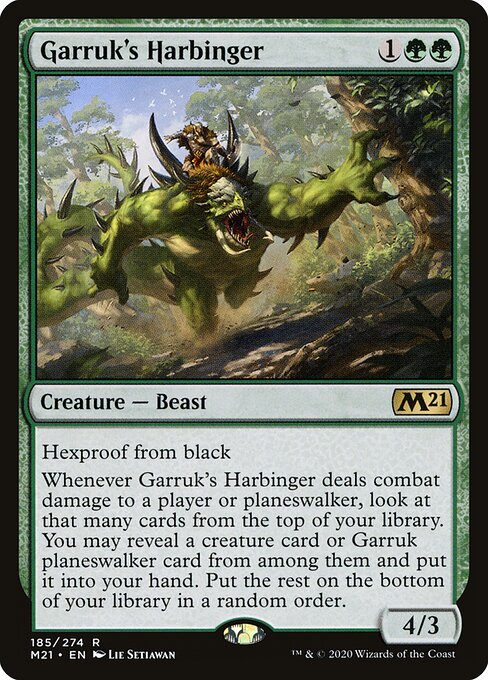 Garruk's Harbinger - Core Set 2021 Magic card