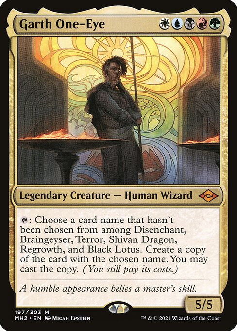 Garth One-Eye - Modern Horizons 2 Magic card
