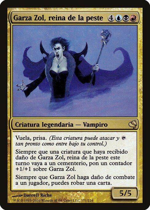Garza Zol, Plague Queen