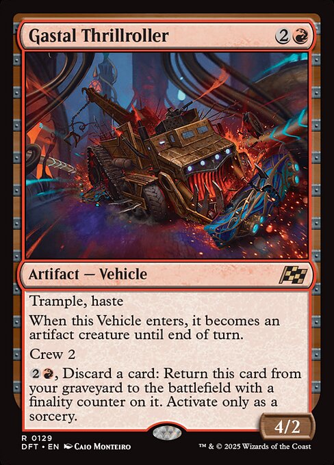 Gastal Thrillroller - Aetherdrift Magic card