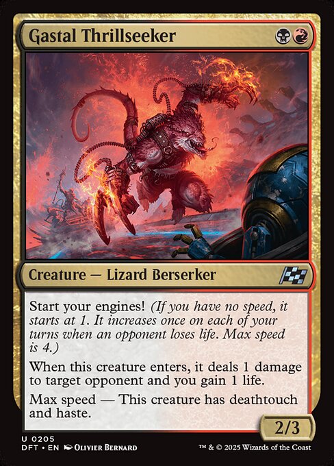Gastal Thrillseeker - Aetherdrift Magic card